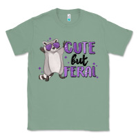 Sage cute but feral Classic Tee - MaliasSmallBusiness