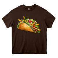 Chocolate Brown taco Heavy Core Tee - CTS Tumbler Store
