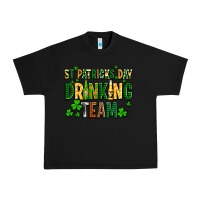 Black st patricks day drinking team Urban Heavy Tee - AdoDesignShop