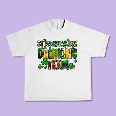 St Patricks Day Drinking Team Urban Heavy Tee Designed By Adodesignshop