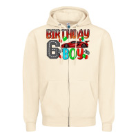 Birthday Boy 6 Zipper Hoodie | Teevron