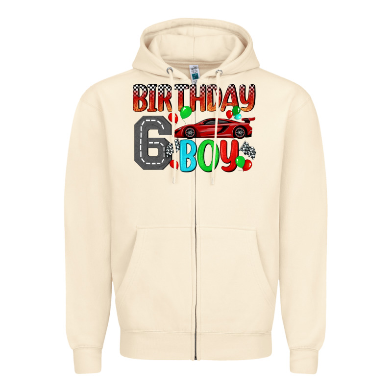 Birthday Boy 6 Zipper Hoodie by BundleAndBundleShop | Teevron