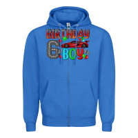 True Royal birthday boy 6 Zipper Hoodie - BundleAndBundleShop