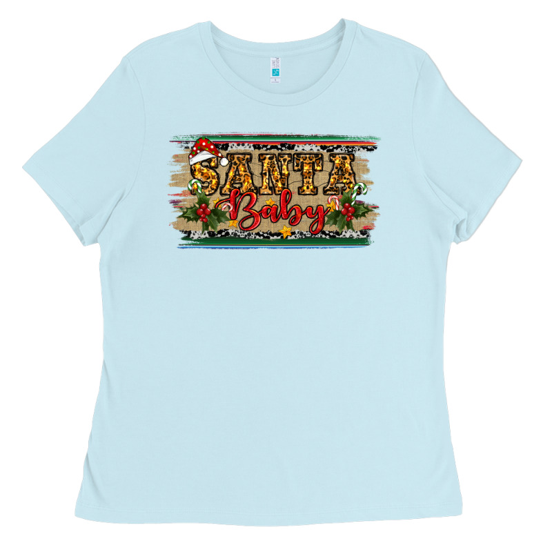 Christmas Western Santa Baby Ladies Tee by RanaPortraitStore | Teevron