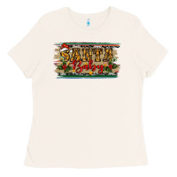 Bone christmas western santa baby Ladies Tee - RanaPortraitStore