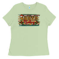Matcha christmas western santa baby Ladies Tee - RanaPortraitStore