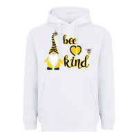 White Bee Kind Heavyweight Hoodie - Bettercallsaul