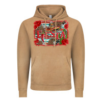 Vintage Camel fiesta with sombrero background Vintage Hoodie - Artiststas