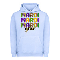 Pigment Grape Ice mardi mardi mardi gras Urban Hoodie - OliviaCreatesArt