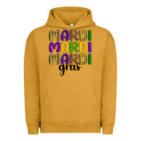 Pigment Peanut Butter mardi mardi mardi gras Urban Hoodie - OliviaCreatesArt