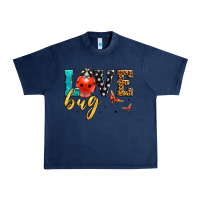 Navy love bug lady bug Urban Heavy Tee - LillyAllenDesigns