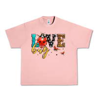 Salmon love bug lady bug Urban Heavy Tee - LillyAllenDesigns