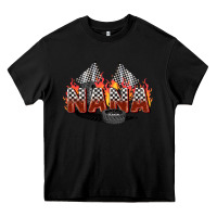 Black race nana Heavy Core Tee - Zillion Design Studio