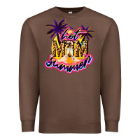 Chestnut Hot Mom summer Premium Sweatshirt - NancyCooperArtShop