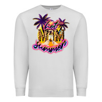 Dove Grey Hot Mom summer Premium Sweatshirt - NancyCooperArtShop