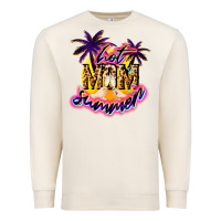 Sandshell Hot Mom summer Premium Sweatshirt - NancyCooperArtShop