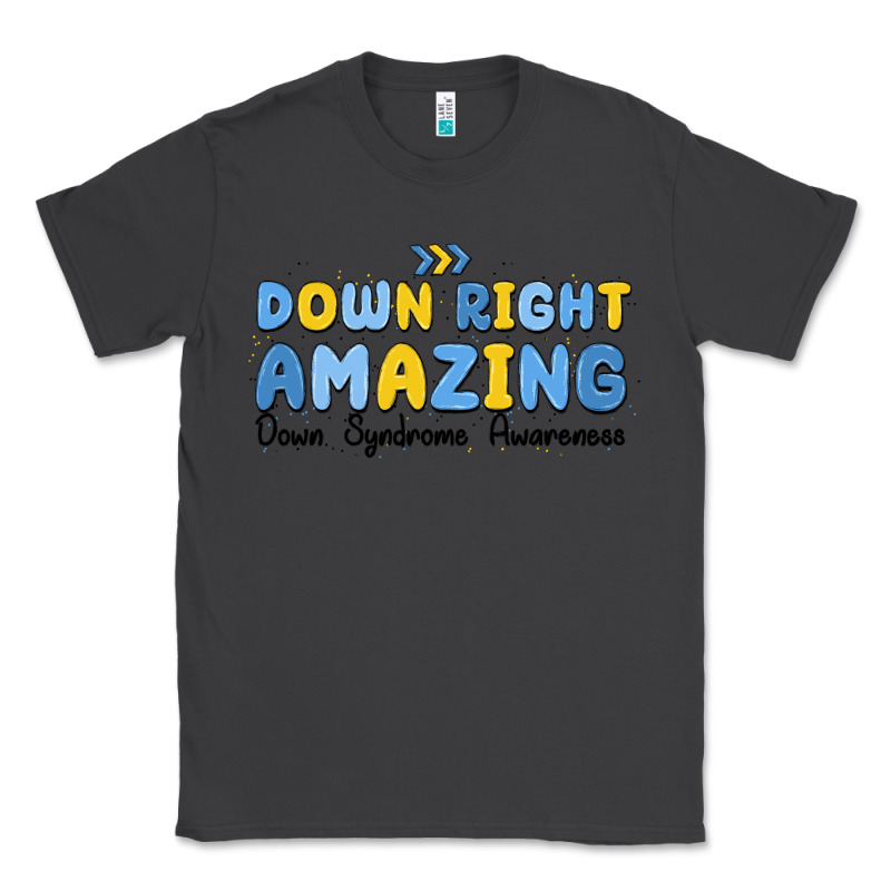 Down Right Amazing Down Syndrome Awareness Classic Tee by MaliasSmallBusiness | Teevron