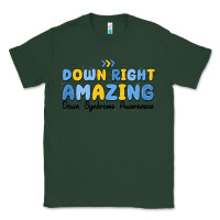Sports Green down right amazing down syndrome awareness Classic Tee - MaliasSmallBusiness