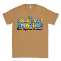 Toasted Coconut down right amazing down syndrome awareness Classic Tee - MaliasSmallBusiness