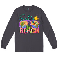 Smoke salty beach Long Sleeve Tee - MaliasSmallBusiness