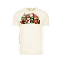 Vintage Arctic Christmas snow coffee cups Vintage Tee - Jasminsmagicworld