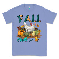 Colony Blue Fall Vibes Chicken Classic Tee - LillyAllenDesigns