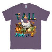 Lavender Fall Vibes Chicken Classic Tee - LillyAllenDesigns