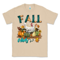 Mushroom Fall Vibes Chicken Classic Tee - LillyAllenDesigns