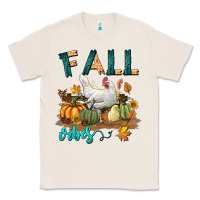 Natural Fall Vibes Chicken Classic Tee - LillyAllenDesigns