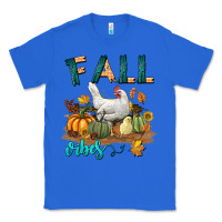 True Royal Fall Vibes Chicken Classic Tee - LillyAllenDesigns