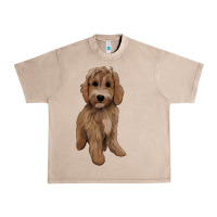 French Oak maltipoo Urban Heavy Tee - BarkalooDesign