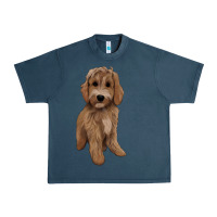 Midnight Navy maltipoo Urban Heavy Tee - BarkalooDesign