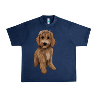 Navy maltipoo Urban Heavy Tee - BarkalooDesign