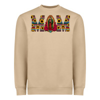 Mom Lady Of Guadalupe  Serape Sunflower Heavyweight Sweatshirt | Teevron
