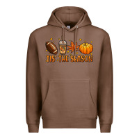 Chestnut Tis' the season Premium Hoodie - NancyCooperArtShop
