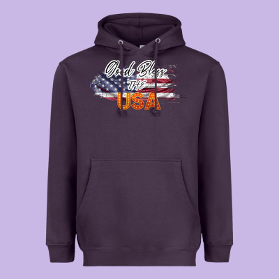 God Bless The Usa Heavyweight Hoodie Designed By Bettercallsaul