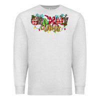 Oatmeal Heather Grammy Claus Premium Sweatshirt - texasbilliewilder