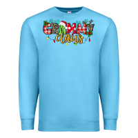 Ocean Blue Grammy Claus Premium Sweatshirt - texasbilliewilder
