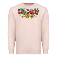 Pale Pink Grammy Claus Premium Sweatshirt - texasbilliewilder
