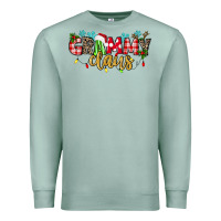 Seafoam Grammy Claus Premium Sweatshirt - texasbilliewilder
