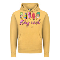 Vintage Mustard stay cool Vintage Hoodie - AdoDesignShop