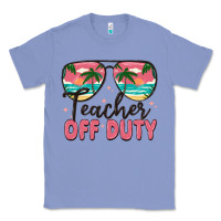 Colony Blue teacher off duty Classic Tee - MaliasSmallBusiness
