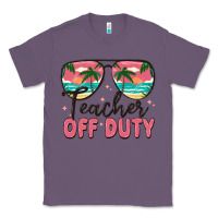Lavender teacher off duty Classic Tee - MaliasSmallBusiness