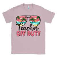 Lilac teacher off duty Classic Tee - MaliasSmallBusiness