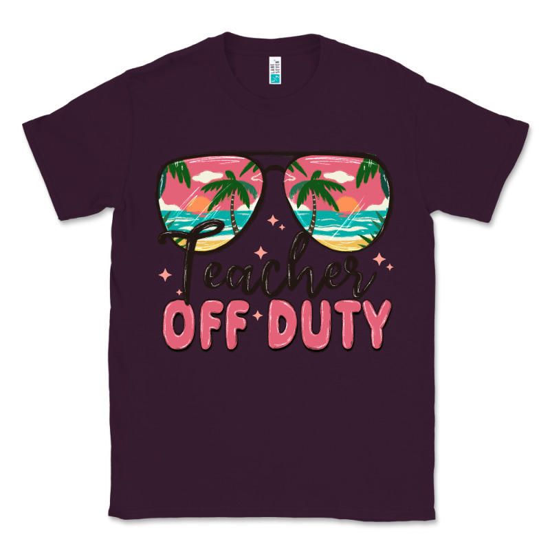 Teacher Off Duty Classic Tee by MaliasSmallBusiness | Teevron