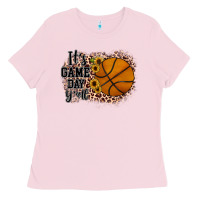 Bubblegum Pink it's game day y'all basketball Ladies Tee - JahusDesignShop