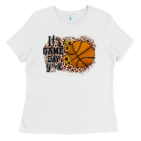 White it's game day y'all basketball Ladies Tee - JahusDesignShop