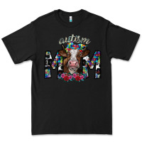 Black autism mom 2 Premium Tee - SublimationCraftShop