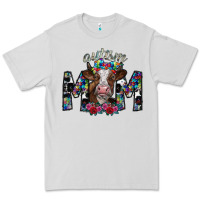 Dove Grey autism mom 2 Premium Tee - SublimationCraftShop