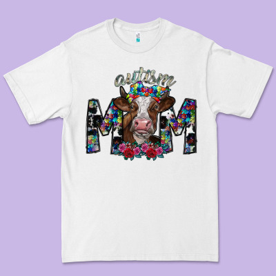 Autism Mom 2 Premium Tee Designed By Sublimationcraftshop